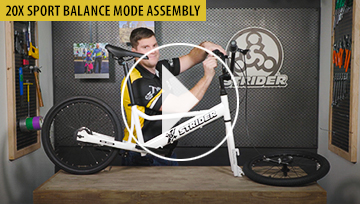 How to assemble the Strider 20X Sport balance bikes