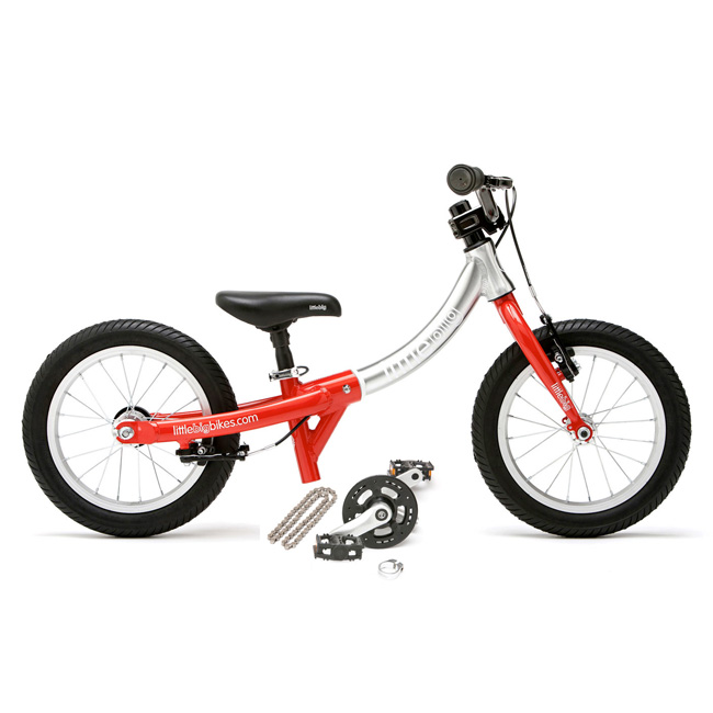 balance bike to pedal bike transition